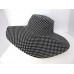 KATE SPADE Saturday BLACK and WHITE Let Loose COTTON WIDE BRIM HAT ~ NEW  eb-32706933